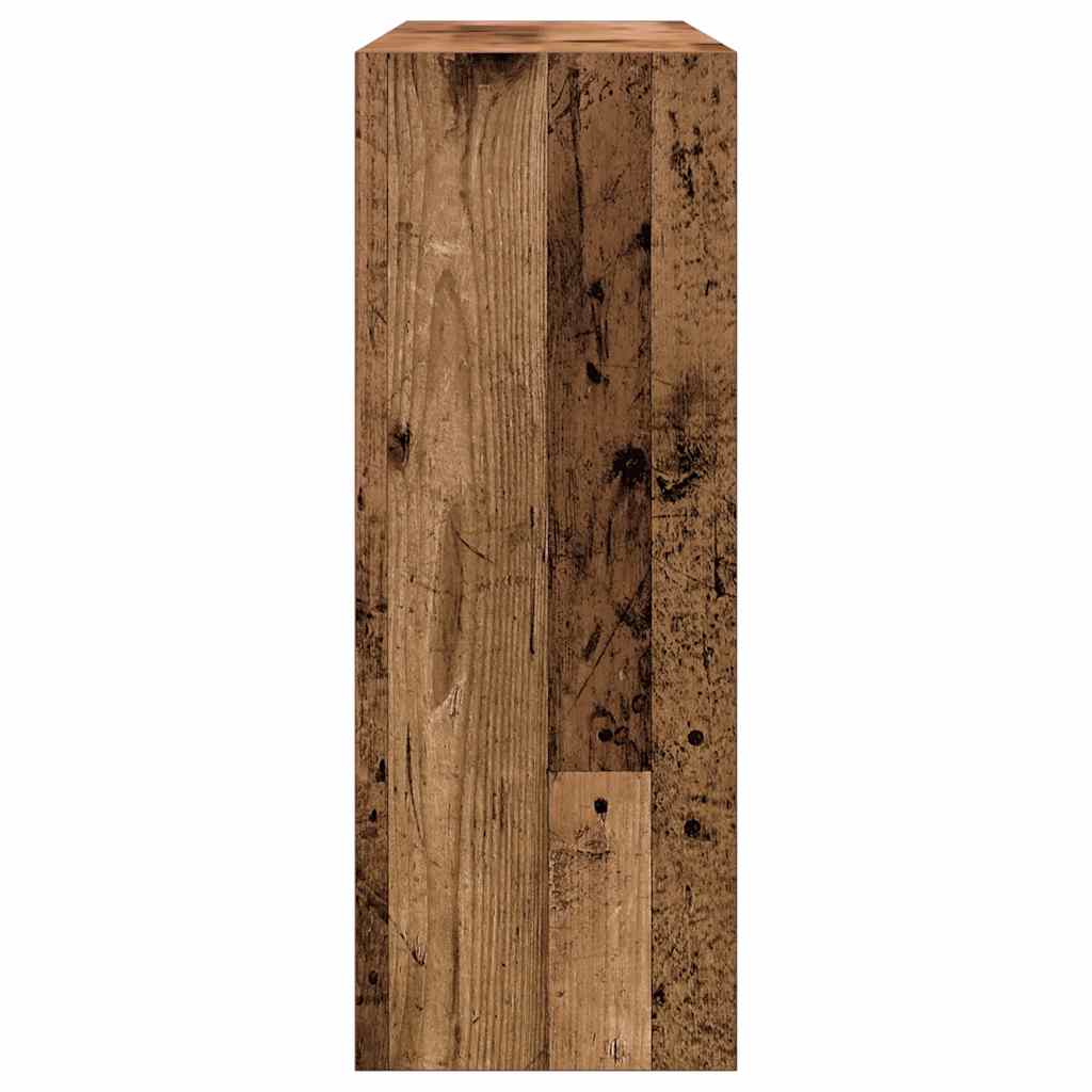 Maas – Wandtafel van bewerkt hout