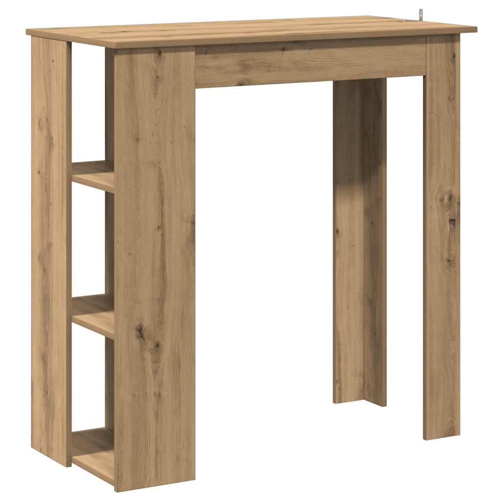 Nauta – Bartafel met schap van hout