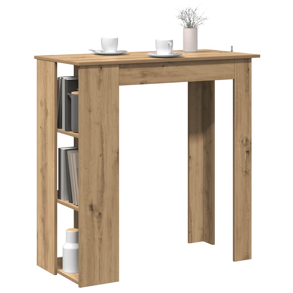 Nauta – Bartafel met schap van hout