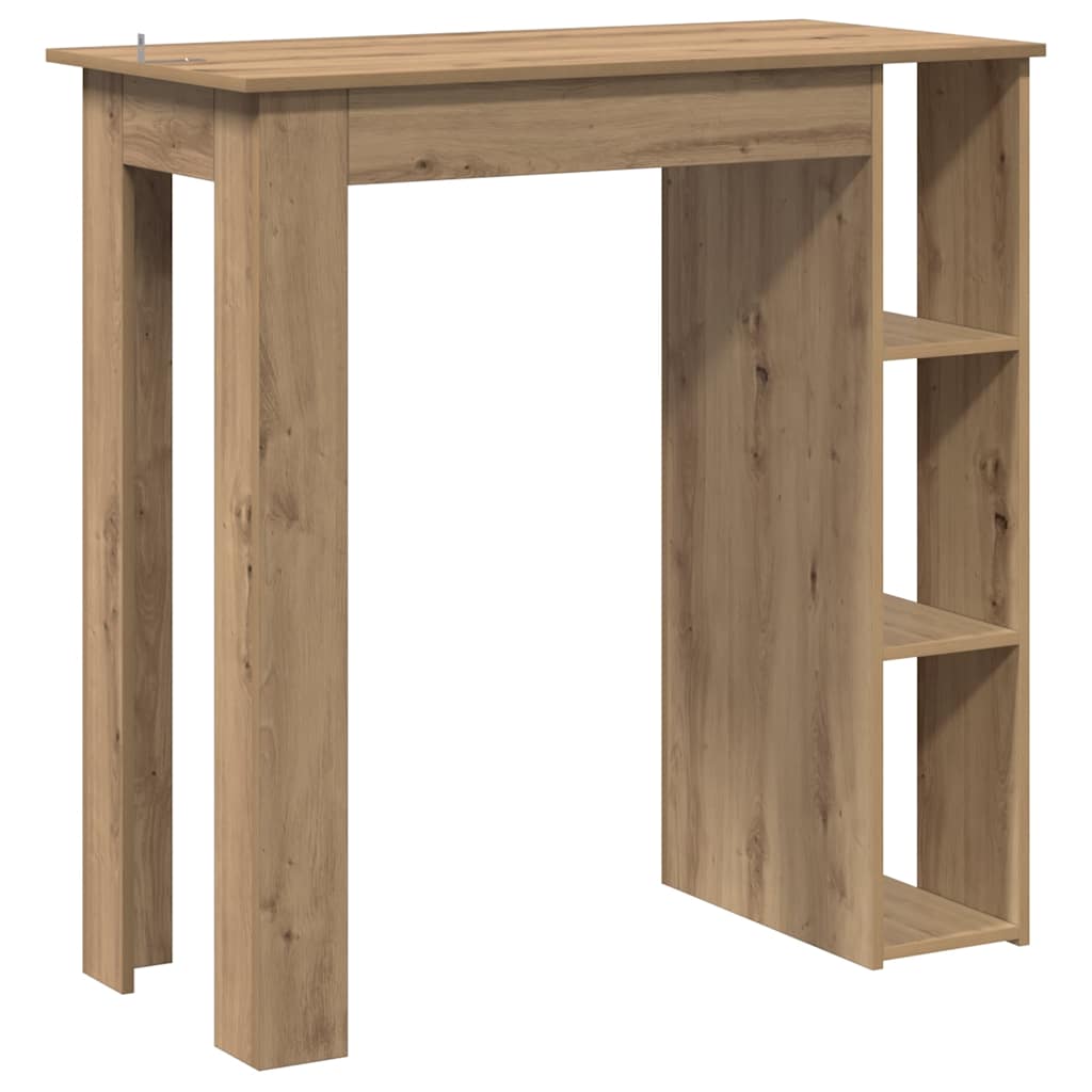 Nauta – Bartafel met schap van hout