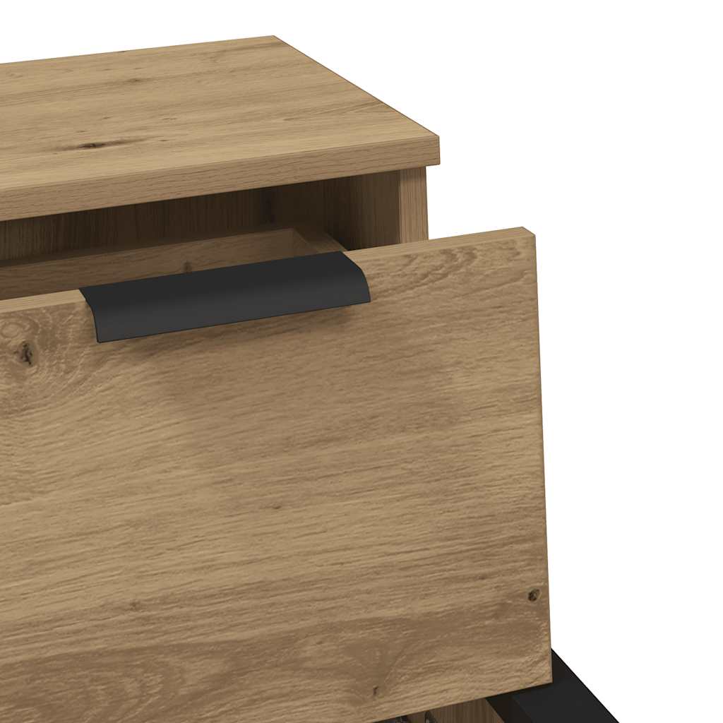 Femke – Dressoir van bewerkt hout