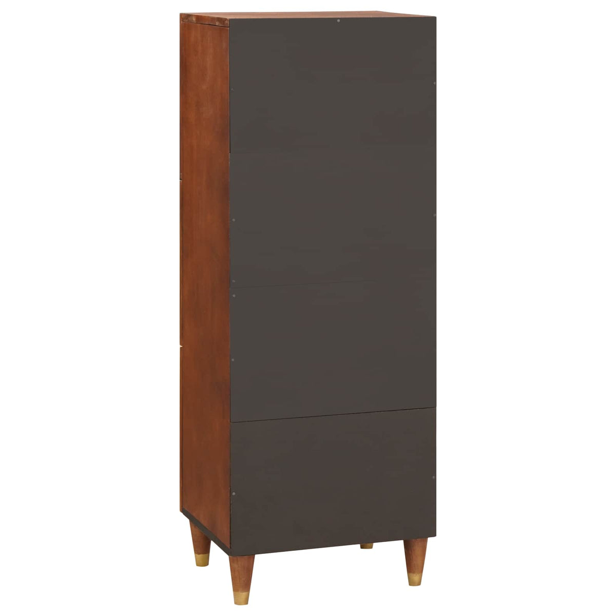 Bunde – Hoge kast van massief mangohout