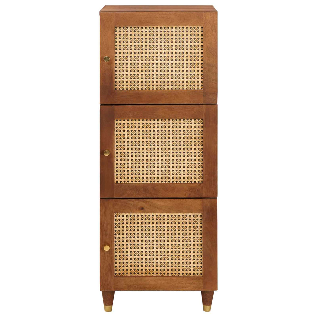 Bunde – Hoge kast van massief mangohout
