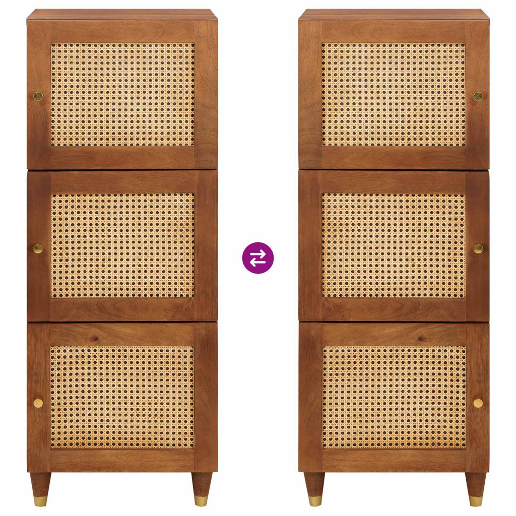Bunde – Hoge kast van massief mangohout