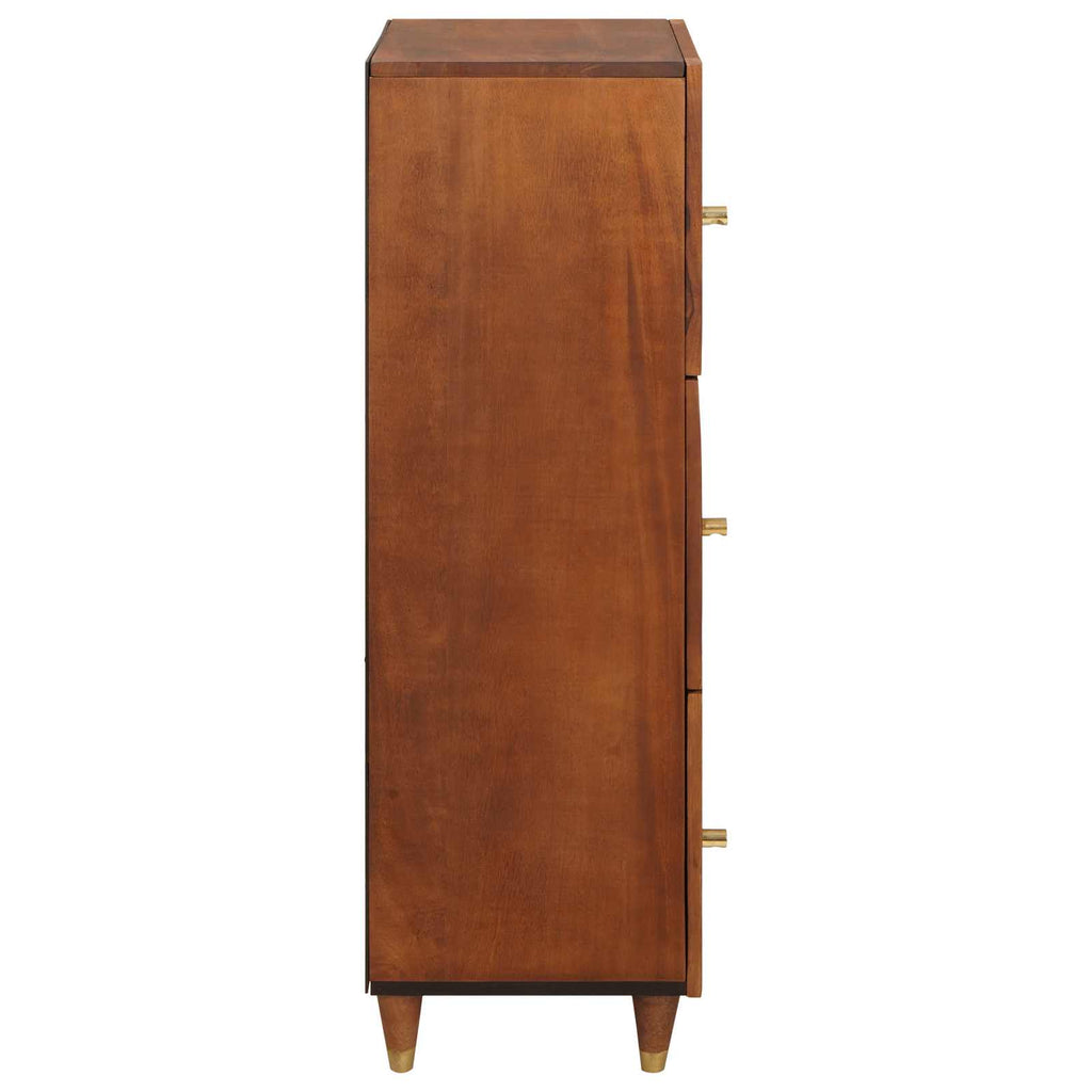 Bunde – Hoge kast van massief mangohout