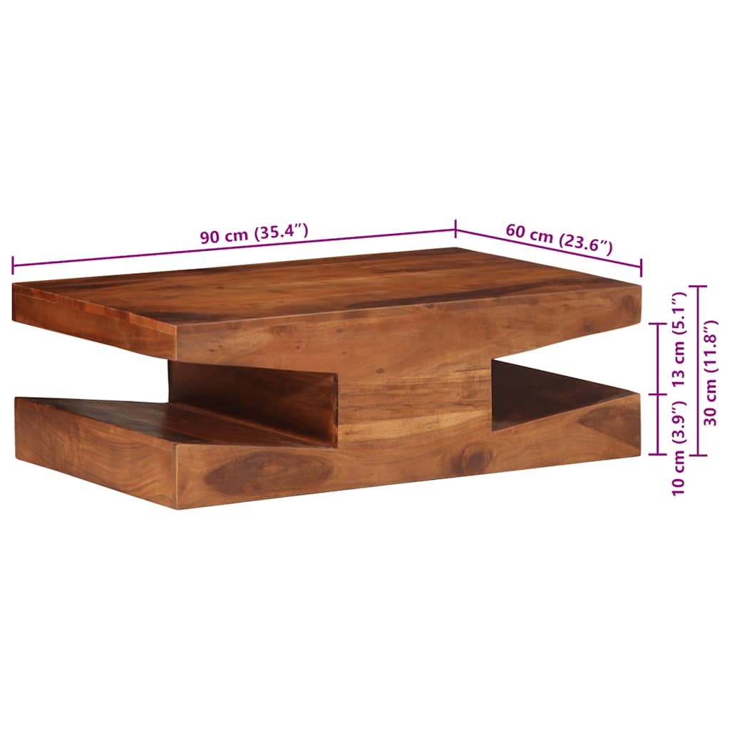 Banyol – Salontafel van massief acaciahout