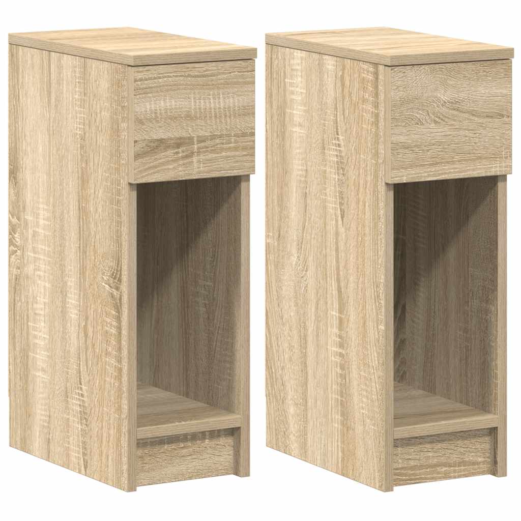 Muhu – Nachtkastje met lade van hout