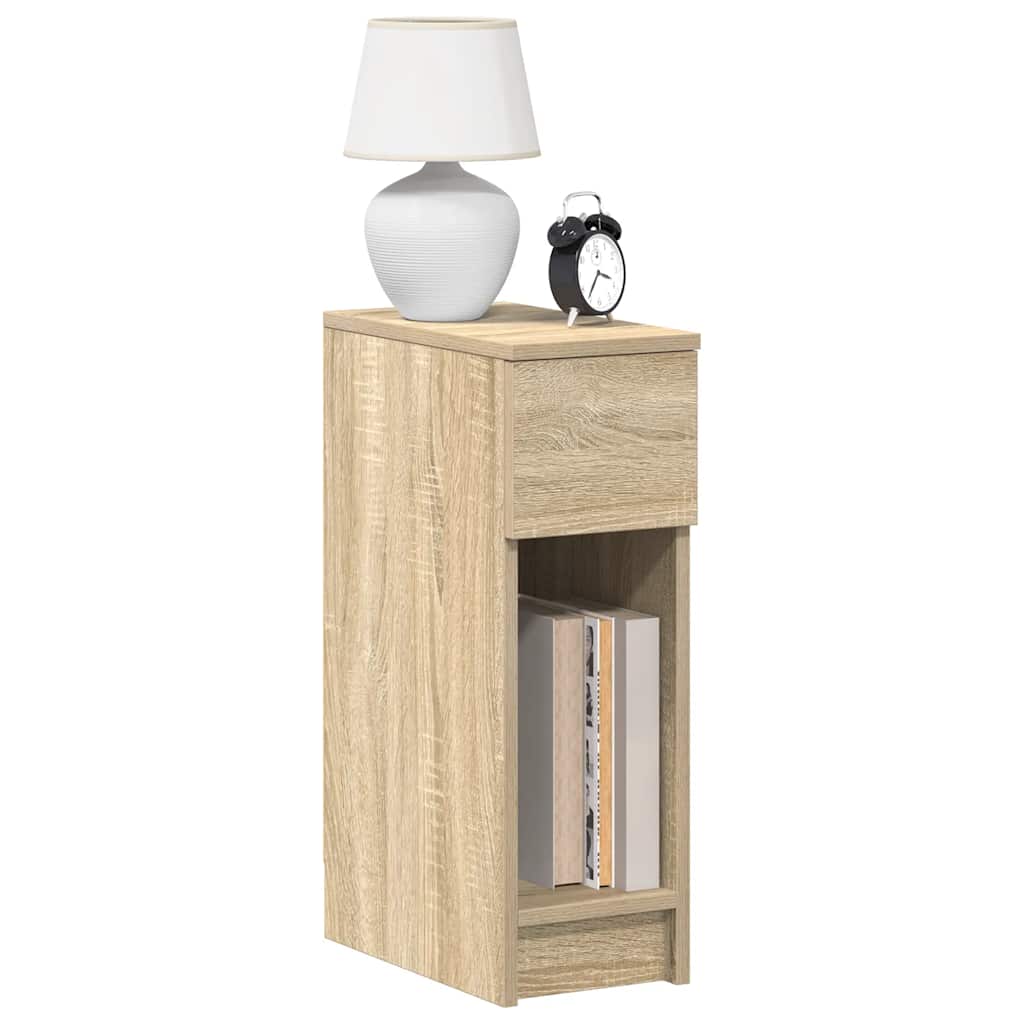 Muhu – Nachtkastje met lade van hout