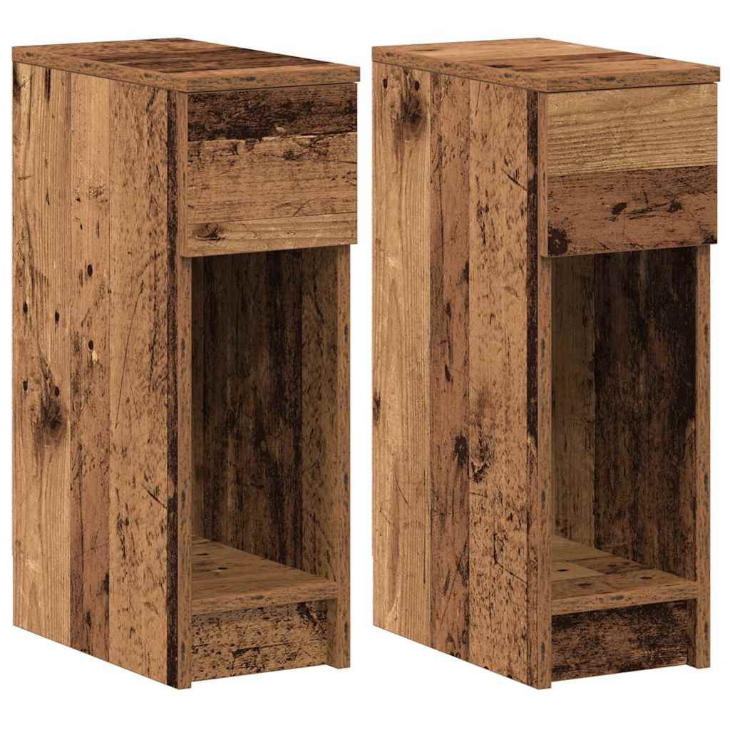 Mira – Nachtkastje met lade van hout