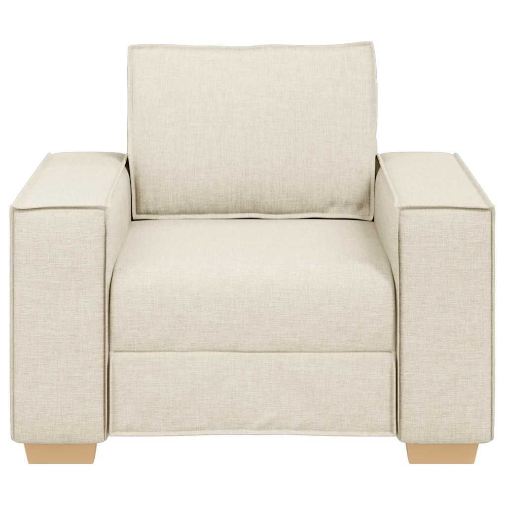 Visby – Fauteuil van linnen en hout