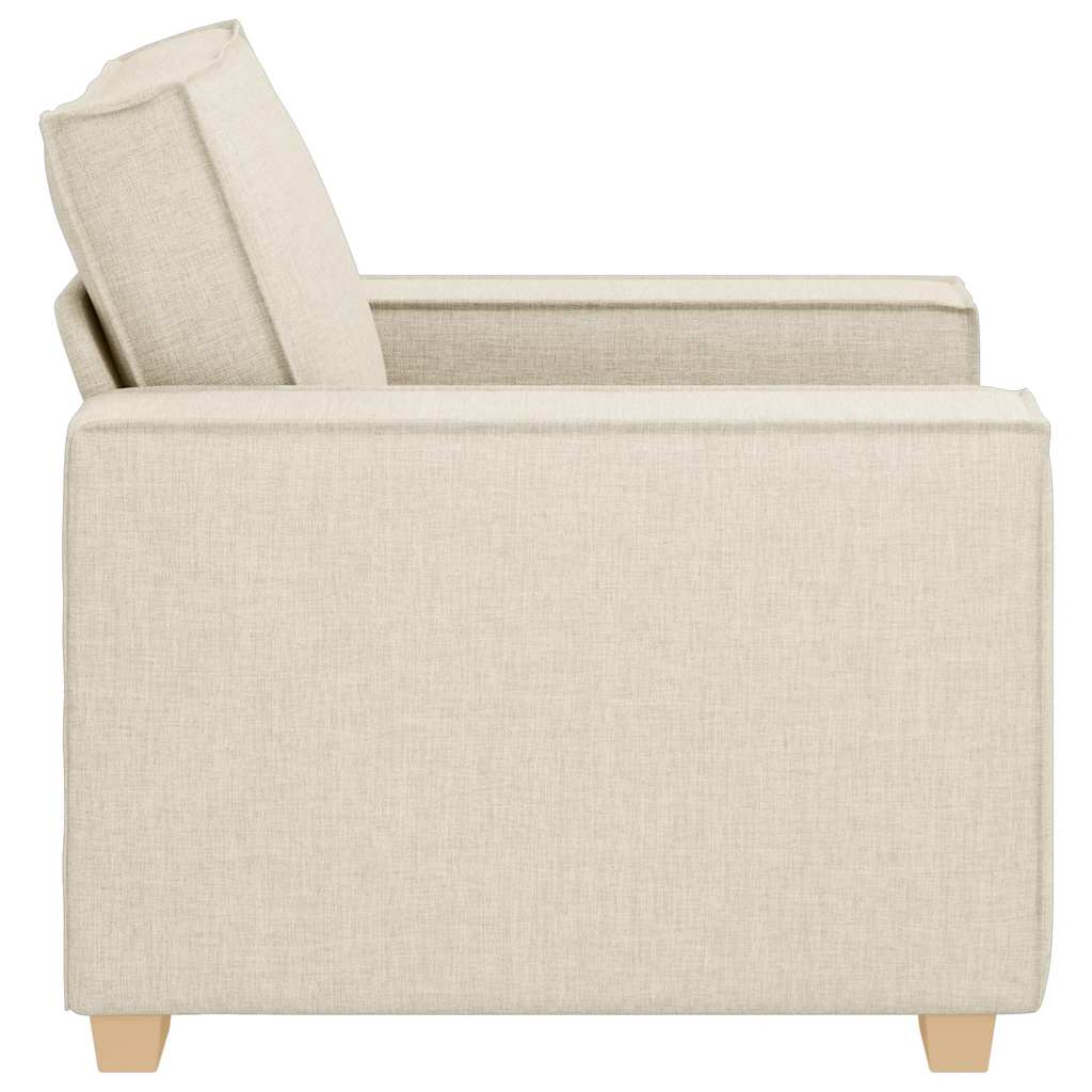 Visby – Fauteuil van linnen en hout