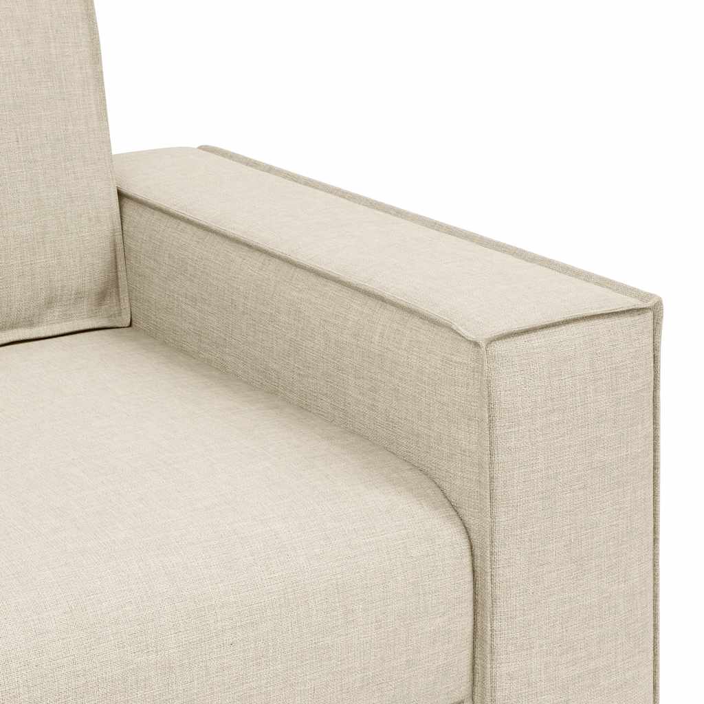 Visby – Fauteuil van linnen en hout
