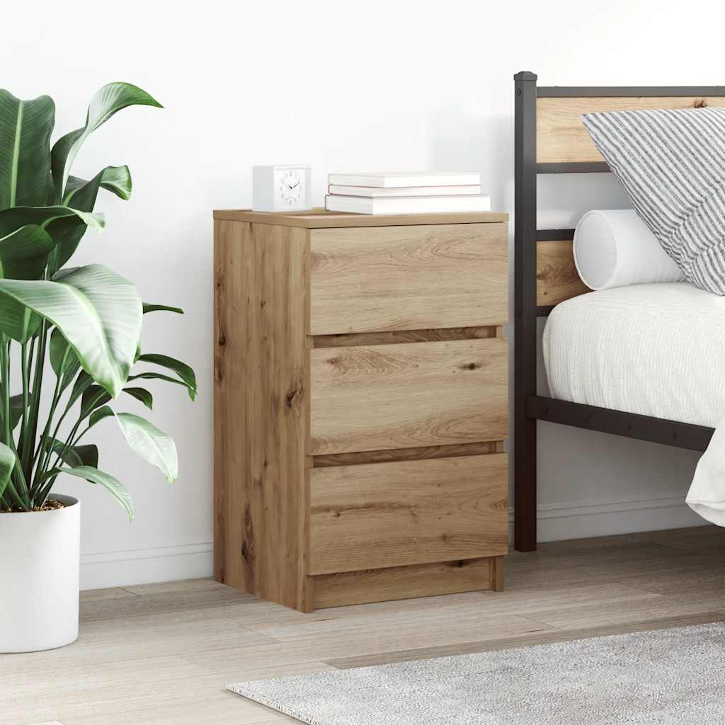 Mjosa – Nachtkastje met lades van hout