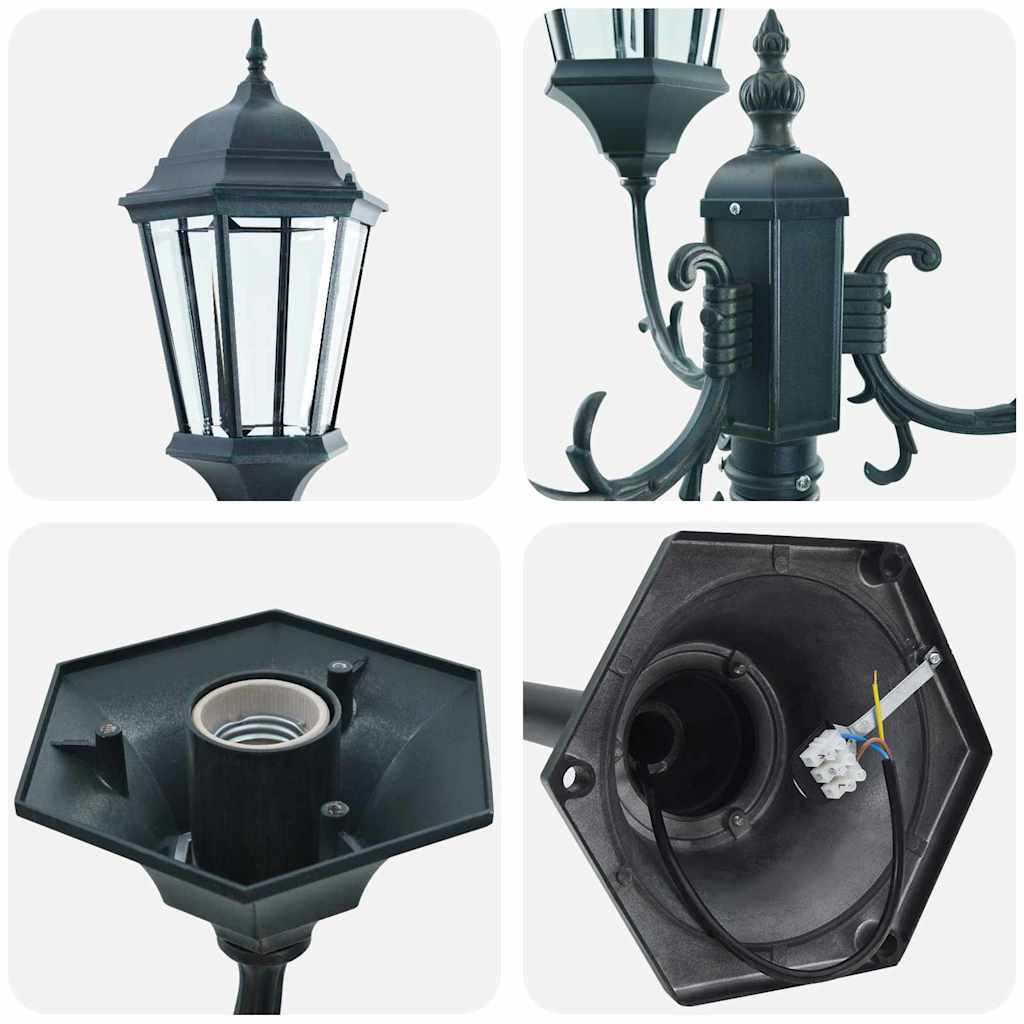 Strand – Staande tuinlamp van aluminium en glas