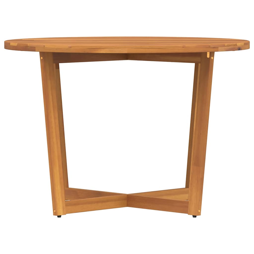 Vidsel – Ronde tuintafel van massief acaciahout