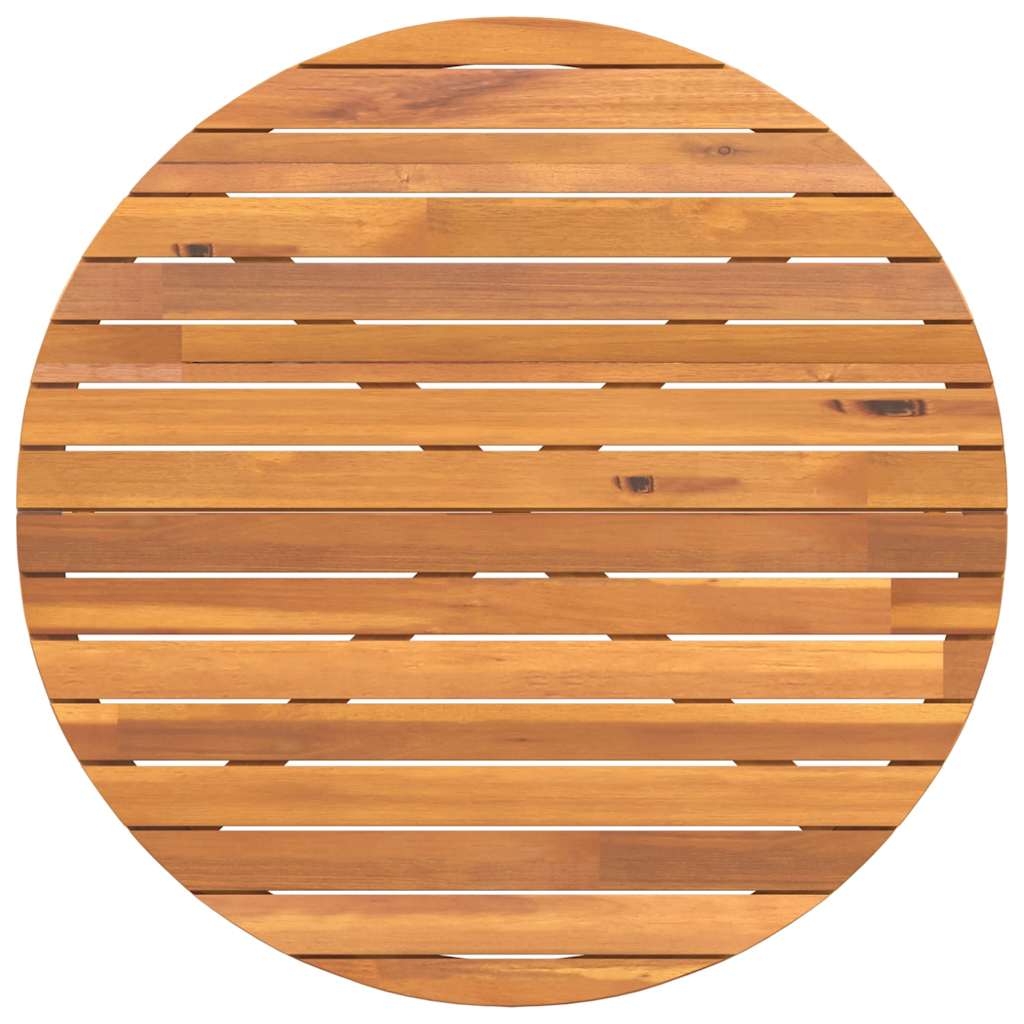 Vidsel – Ronde tuintafel van massief acaciahout