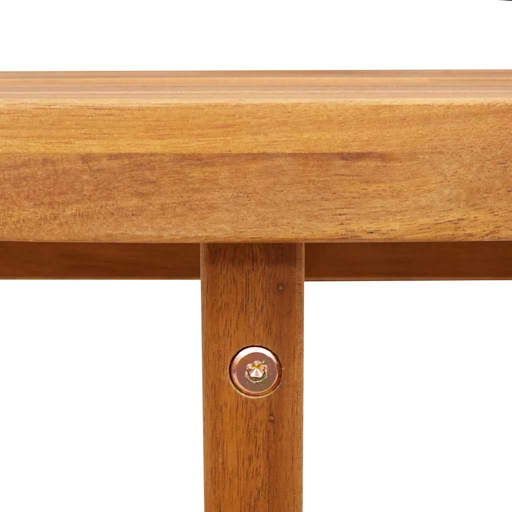 Vidsel – Ronde tuintafel van massief acaciahout