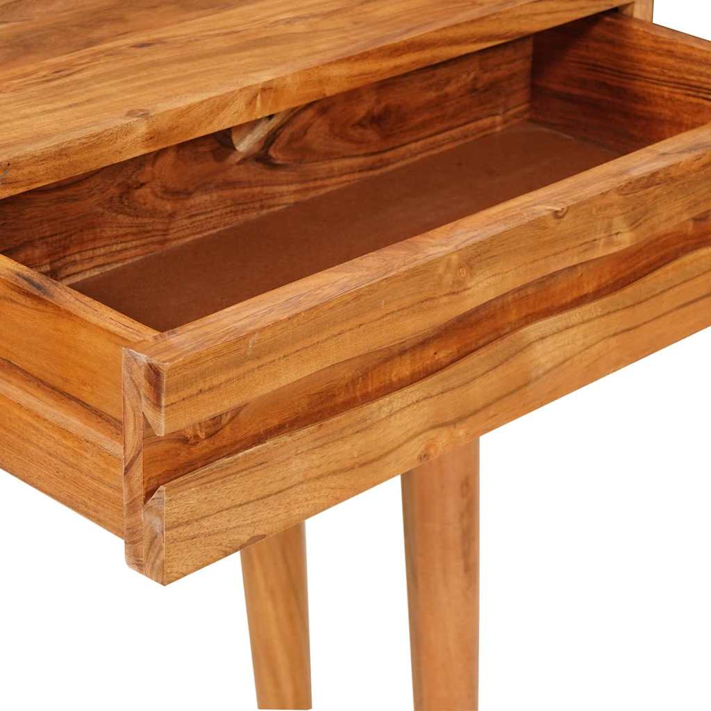 Ansen – Wandtafel met lade van massief acaciahout