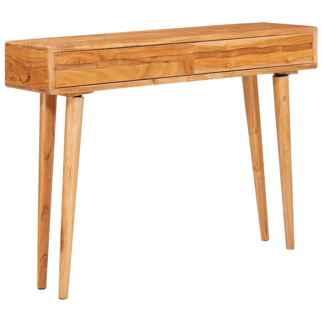 Ansen – Wandtafel met lade van massief acaciahout