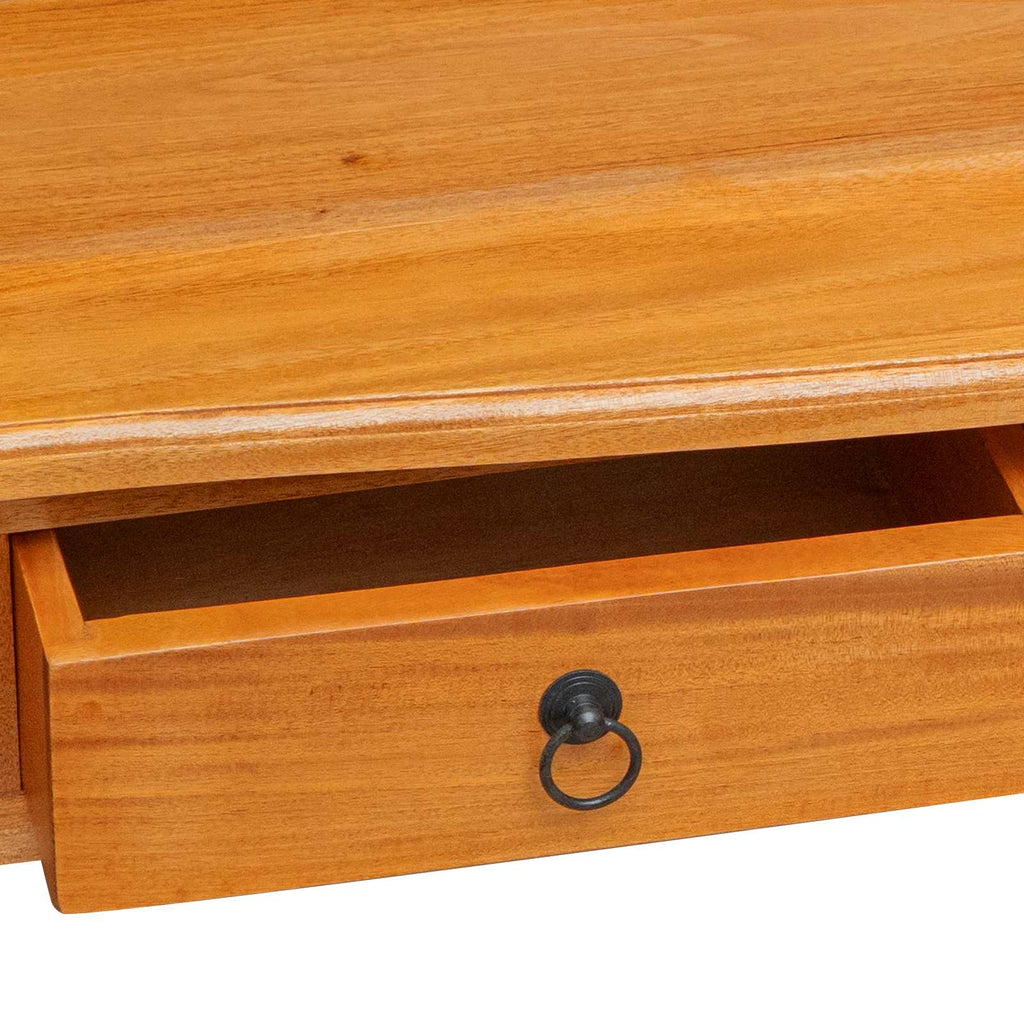 Zaans – Wandtafel met lade van massief mahoniehout