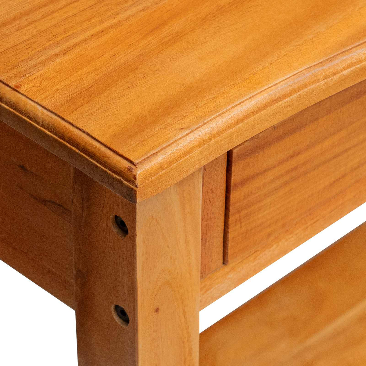Zaans – Wandtafel met lade van massief mahoniehout