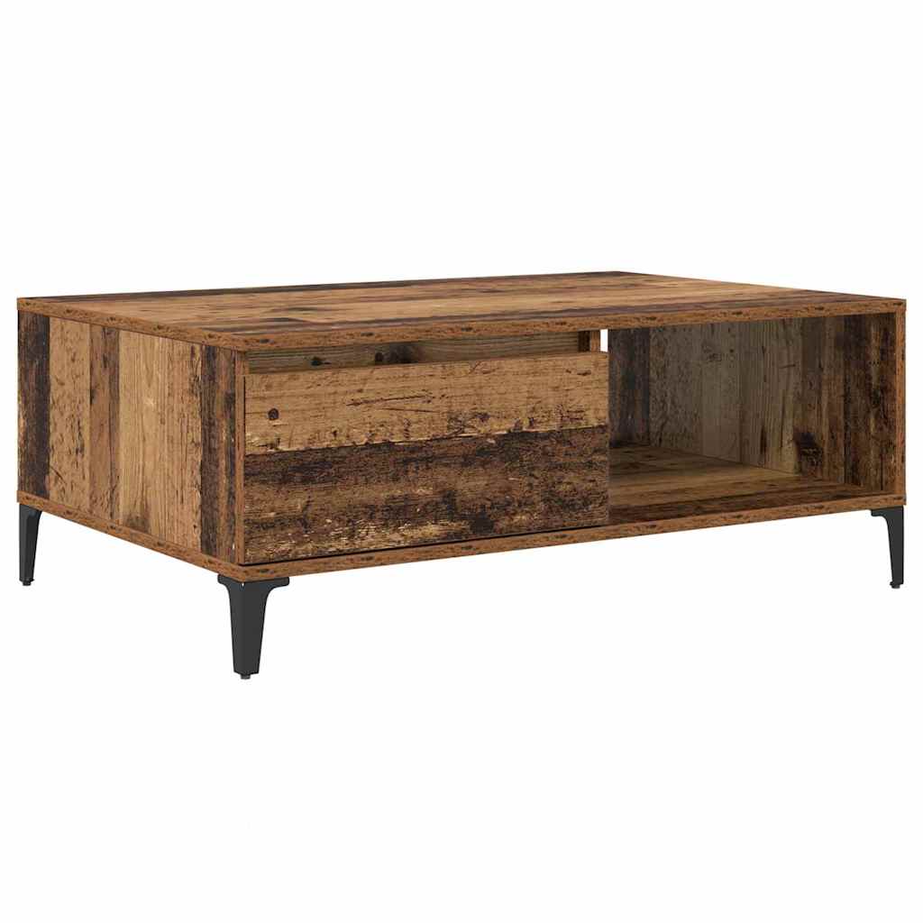 Matera – Rechthoekige salontafel van hout