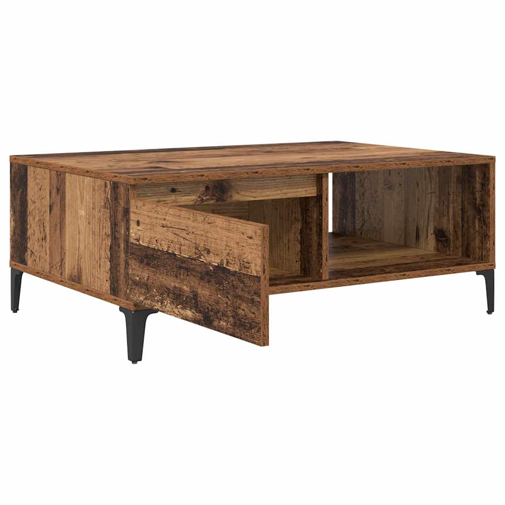 Matera – Rechthoekige salontafel van hout