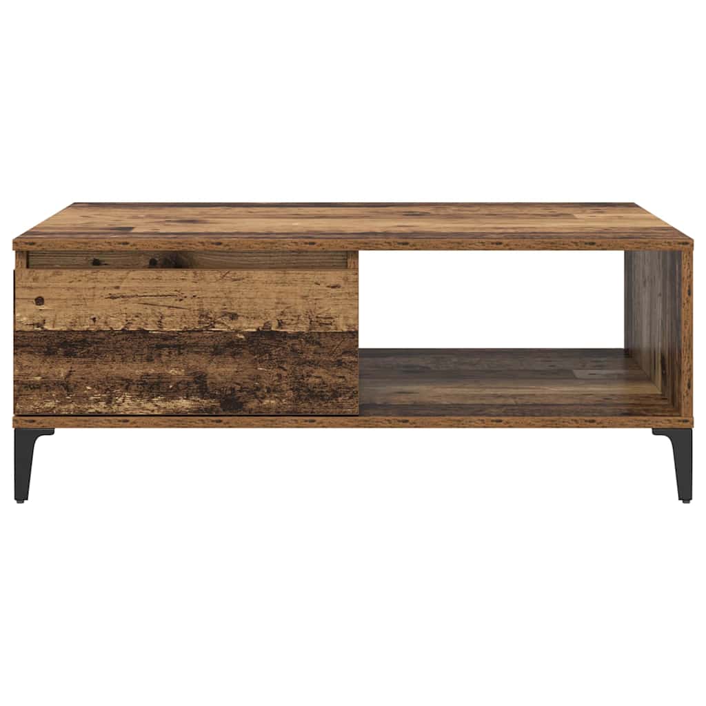 Matera – Rechthoekige salontafel van hout