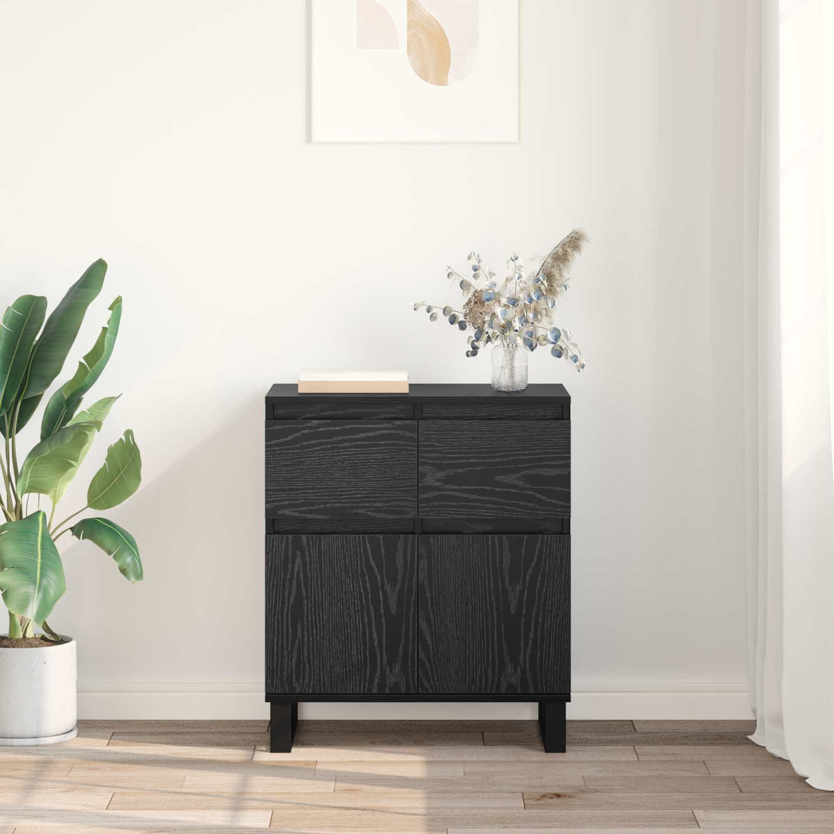 Fosen – Rechthoekig dressoir van hout en ijzer