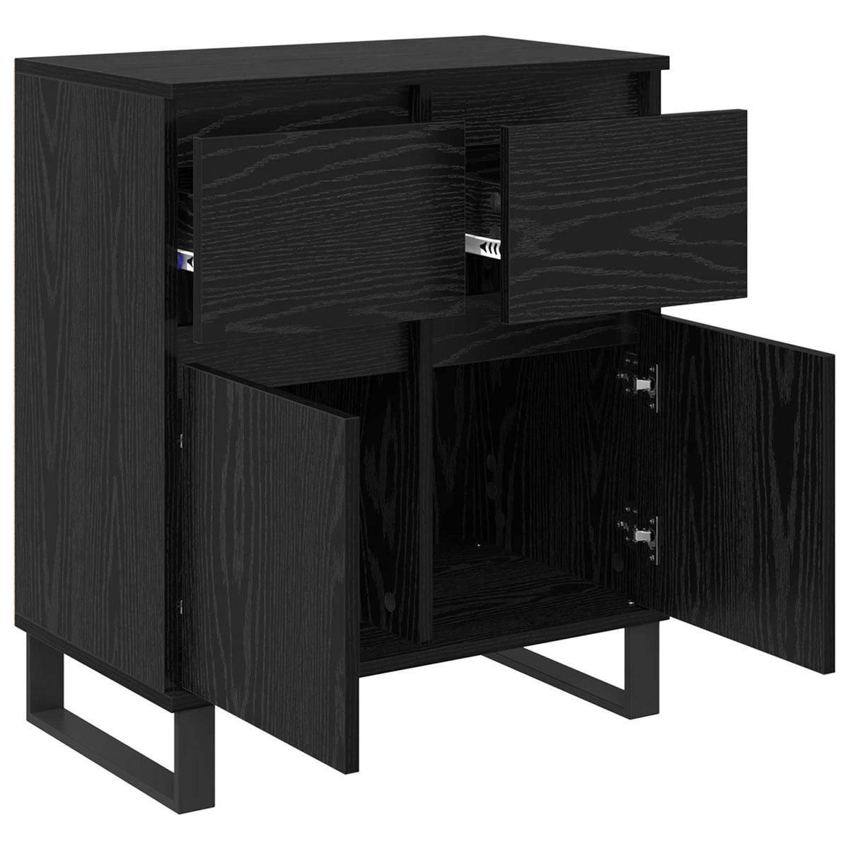 Fosen – Rechthoekig dressoir van hout en ijzer