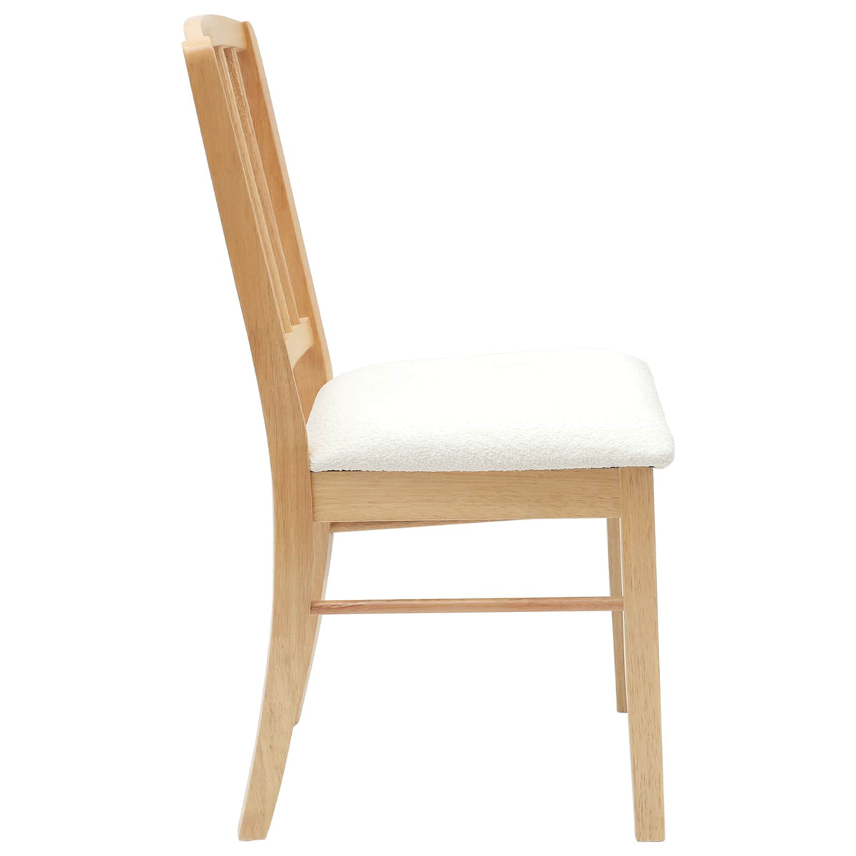 Lindos – Eetkamerstoel van massief rubberhout