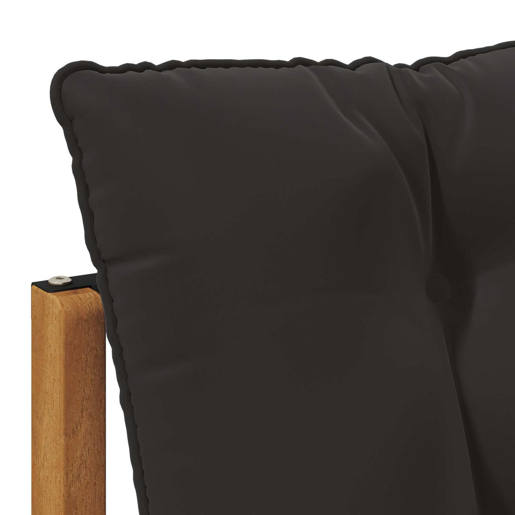 Palma – Tuinbank van massief acaciahout en textileen