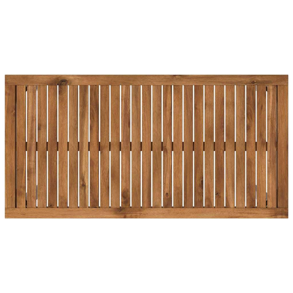 Ribe – Rechthoekige tuinbartafel van massief acaciahout