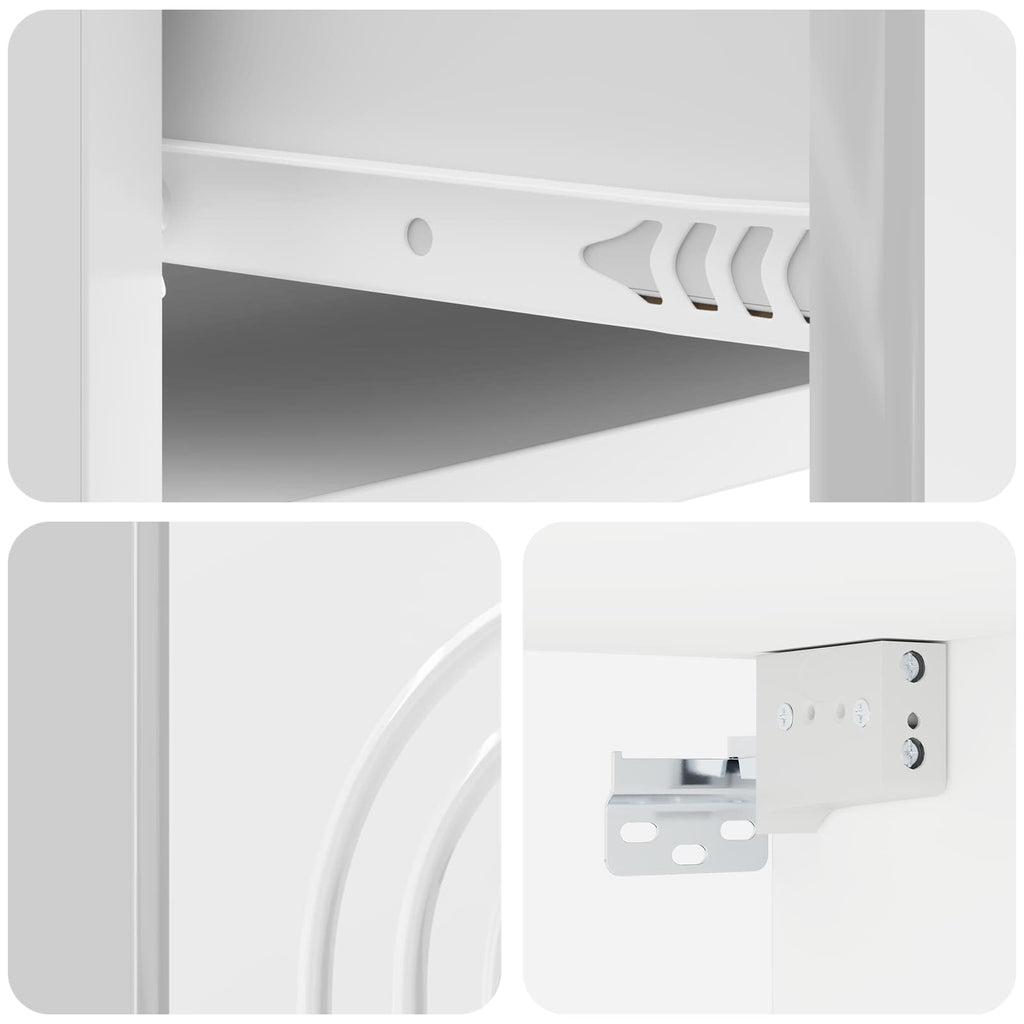 Menta – Zwevend nachtkastje van hout