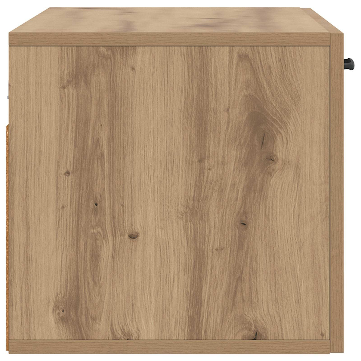 Himmel – Rechthoekige zwevende wandkast van hout