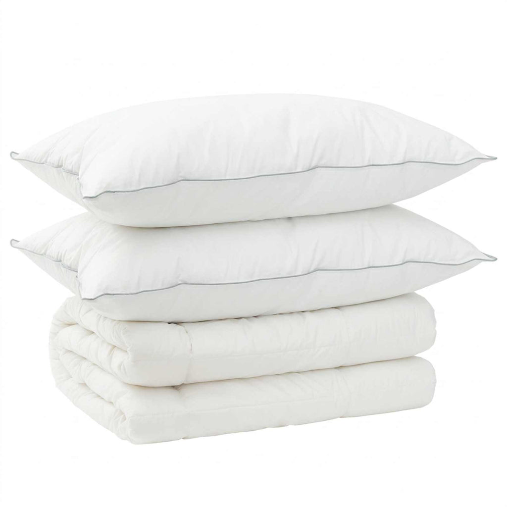 Norna – Winterdekbedset met kussen van wol en microvezel